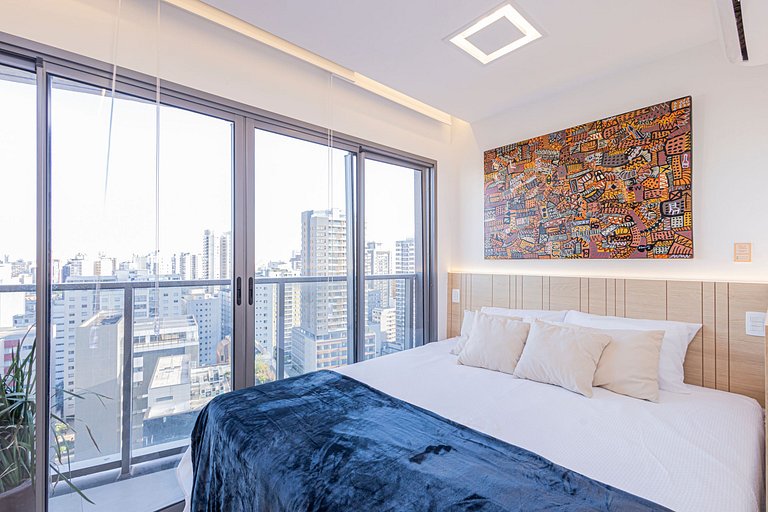 Apartamento 1829 Vista da cidade ao lado do Metrô