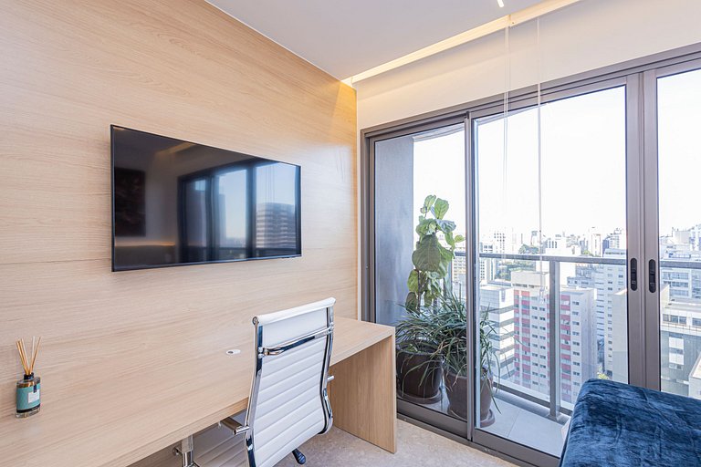 Apartamento 1829 Vista da cidade ao lado do Metrô