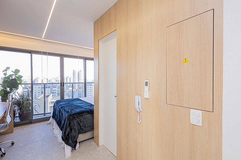Apartamento 1829 Vista da cidade ao lado do Metrô