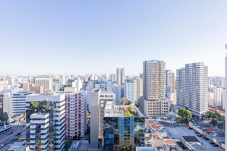 Apartamento 1829 Vista da cidade ao lado do Metrô
