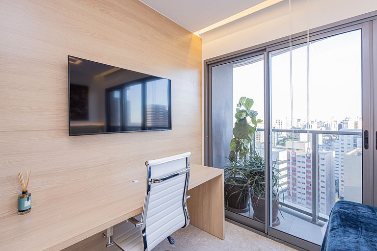 Apartamento 1829 Vista da cidade ao lado do Metrô