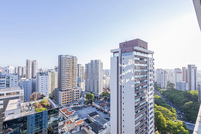 Apartamento 1829 Vista da cidade ao lado do Metrô