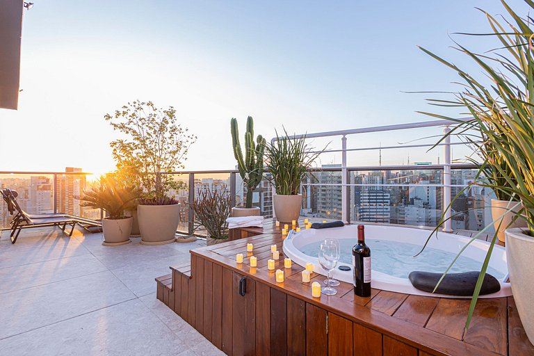 Apartamento 1829 Paraíso Completo Luxo Jacuzzi