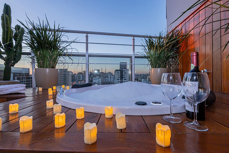 Apartamento 1829 Paraíso Completo Luxo Jacuzzi