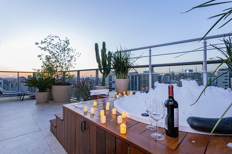 Apartamento 1829 Paraíso Completo Luxo Jacuzzi