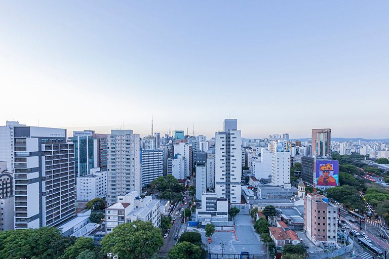 Apartamento 1829 Vista da cidade ao lado do Metrô