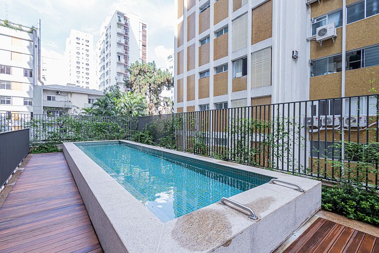 Studio 26 Jardins - Completo Aconchegante