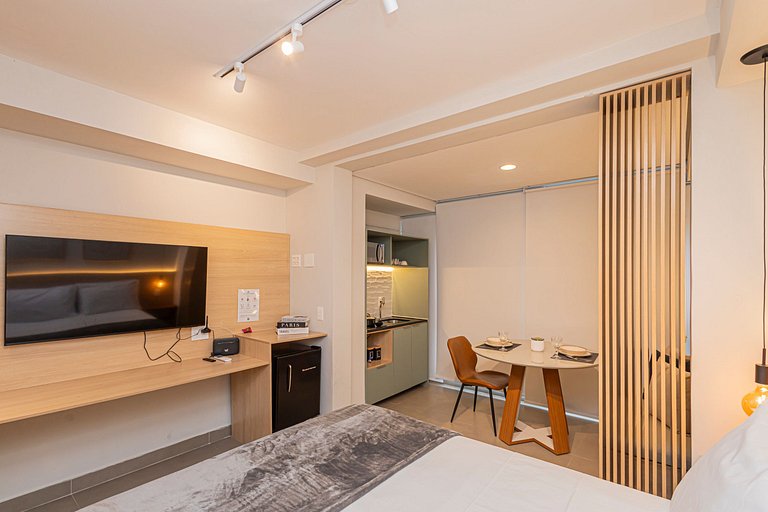 Studio 26 Jardins - Completo Aconchegante