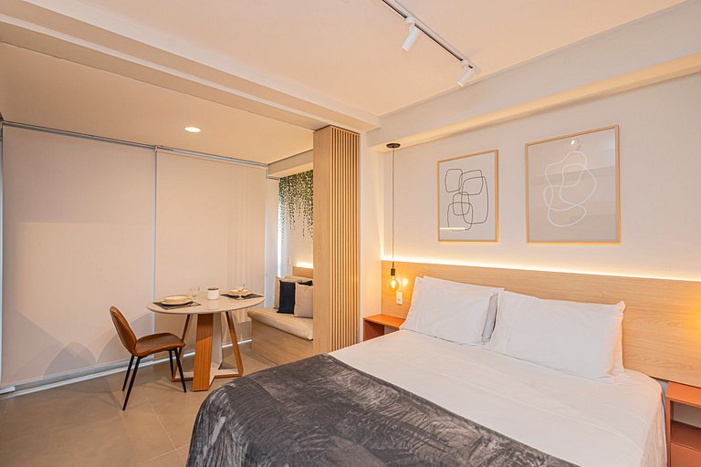 Studio 26 Jardins - Completo Aconchegante