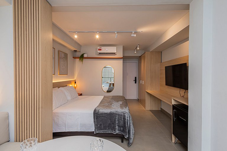Studio 26 Jardins - Completo Aconchegante
