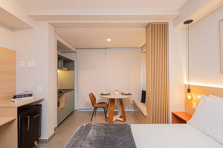 Studio 26 Jardins - Completo Aconchegante