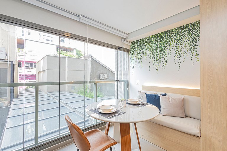 Studio 26 Jardins - Completo Aconchegante