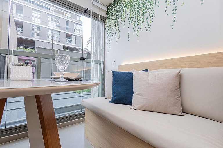 Studio 26 Jardins - Completo Aconchegante