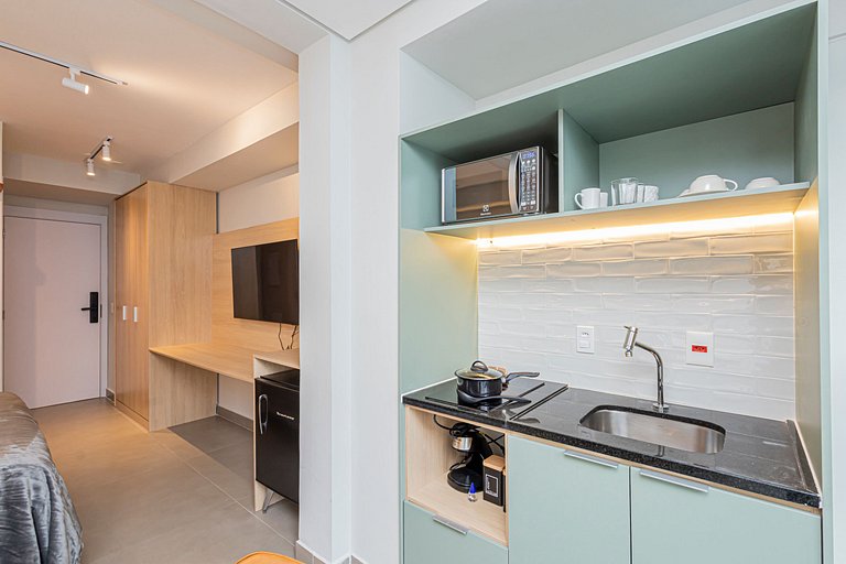 Studio 26 Jardins - Completo Aconchegante