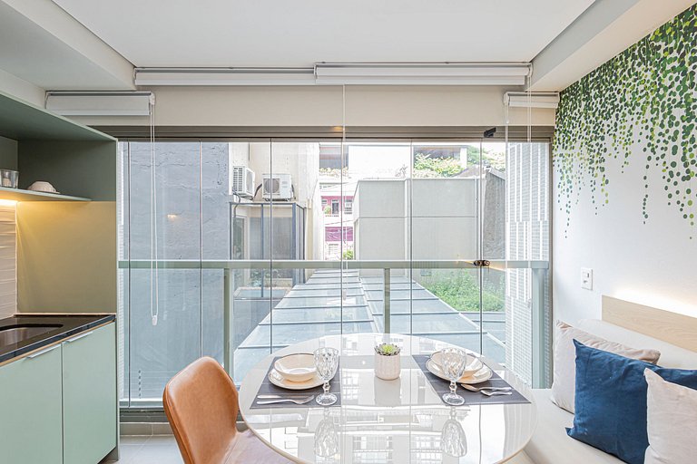 Studio 26 Jardins - Completo Aconchegante