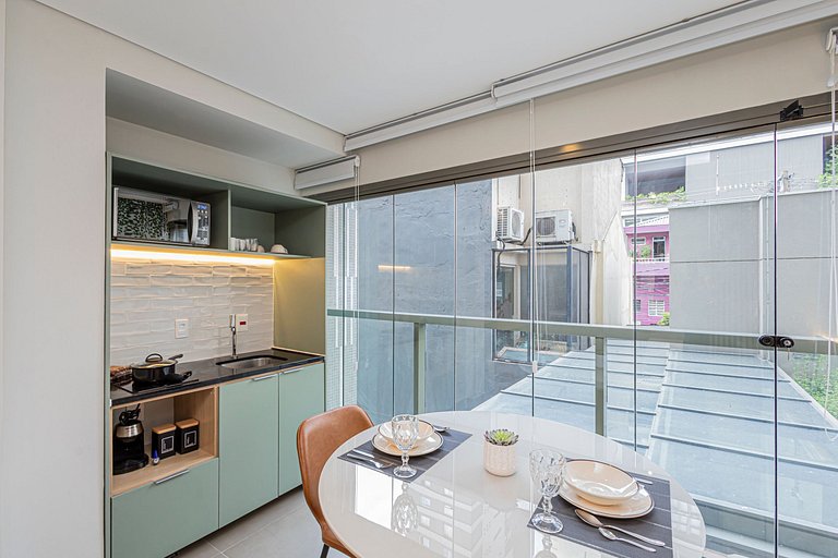 Studio 26 Jardins - Completo Aconchegante