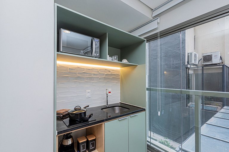 Studio 26 Jardins - Completo Aconchegante