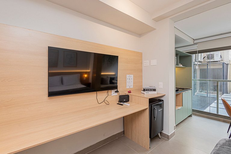 Studio 26 Jardins - Completo Aconchegante