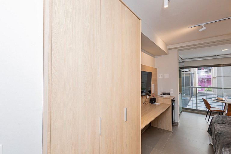 Studio 26 Próximo a comércios e estações de metrô