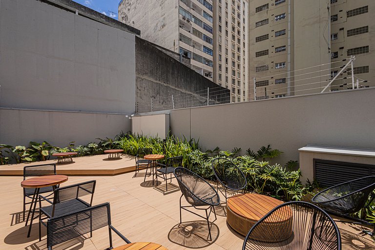 Studio 1616 Bela Vista Luxo Completo