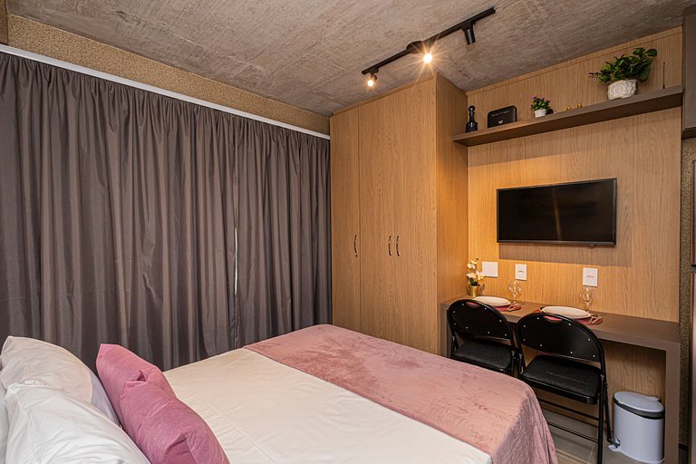 Studio 905 Jardins - Completo Aconchegante