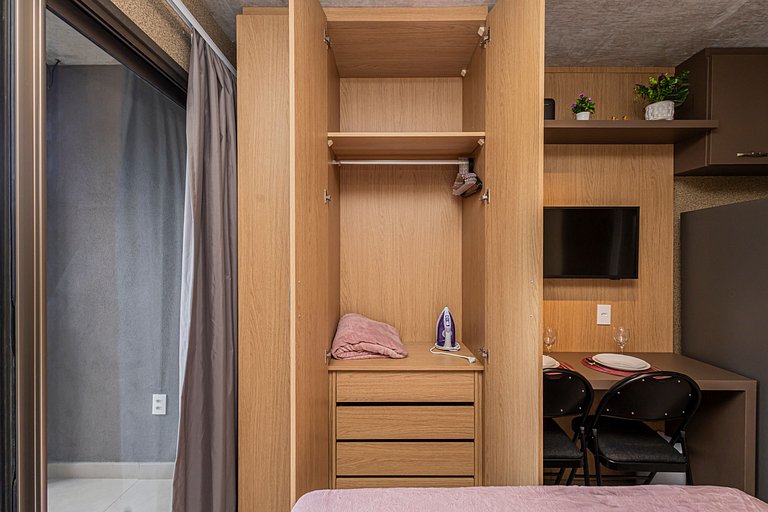 Studio 905 Jardins - Completo Aconchegante