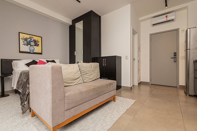 Studio 905 Pinheiros - Completo e Aconchegante