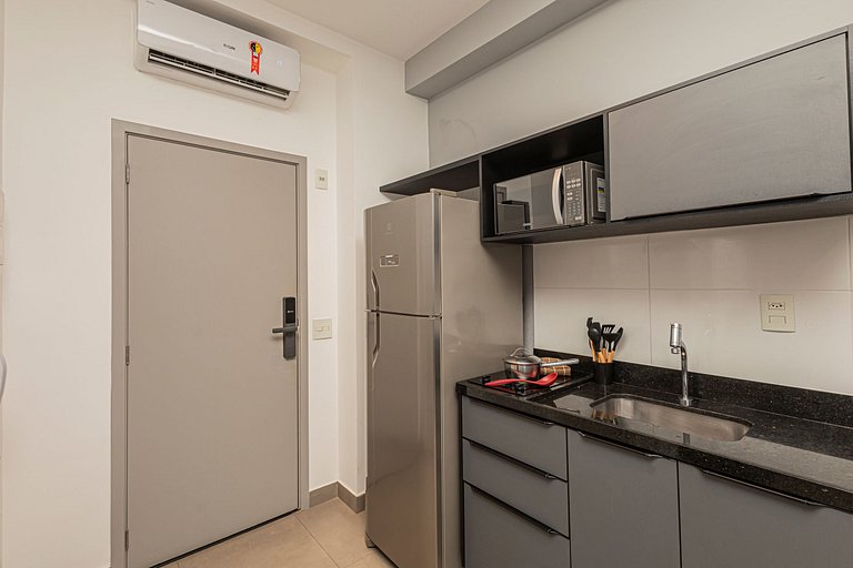 Studio 905 Pinheiros - Completo e Aconchegante