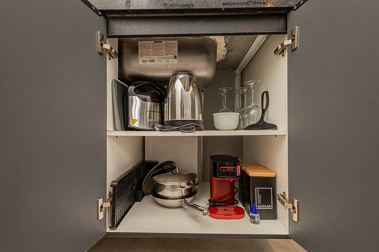 Studio 905 Pinheiros - Completo e Aconchegante