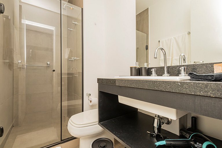 Studio 905 Pinheiros - Completo e Aconchegante