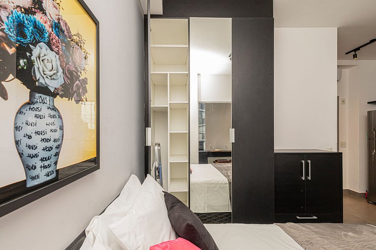 Studio 905 Pinheiros - Completo e Aconchegante