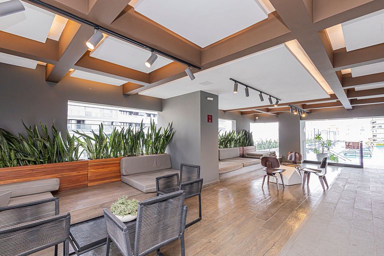 Studio 905 Pinheiros - Completo e Aconchegante