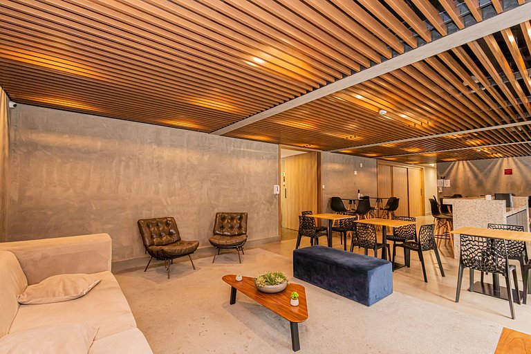 Studio 905 Pinheiros - Completo e Aconchegante