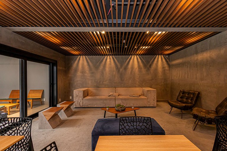 Studio 905 Pinheiros - Completo e Aconchegante