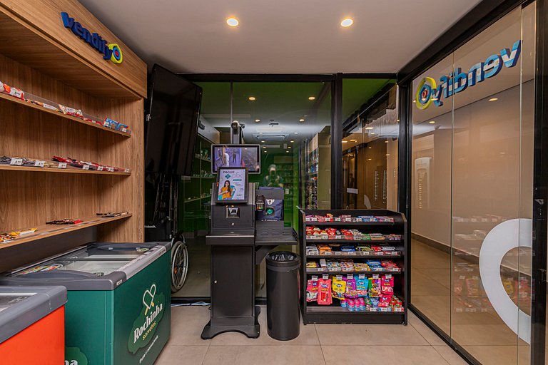 Studio 905 Pinheiros - Completo e Aconchegante