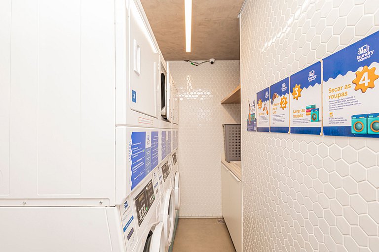 Studio 810 Completo e Aconchegante com Sofá-cama