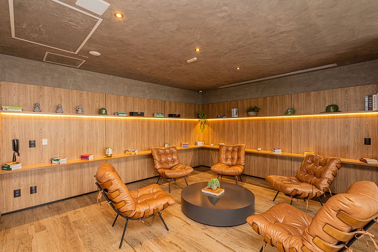 Studio 810 Completo e Aconchegante com Sofá-cama