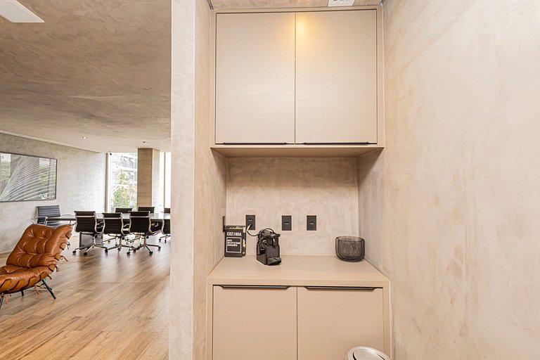 Studio 810 Completo e Aconchegante com Sofá-cama