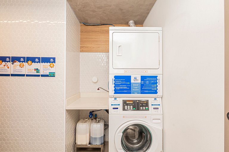 Studio 810 Completo e Aconchegante com Sofá-cama