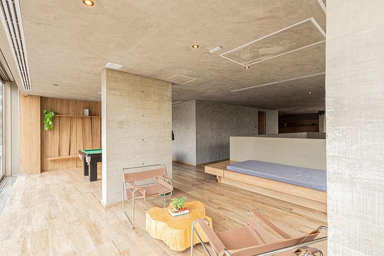 Studio 810 Completo e Aconchegante com Sofá-cama