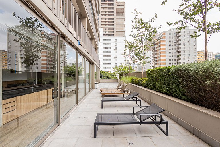 Studio 810 Completo e Aconchegante com Sofá-cama