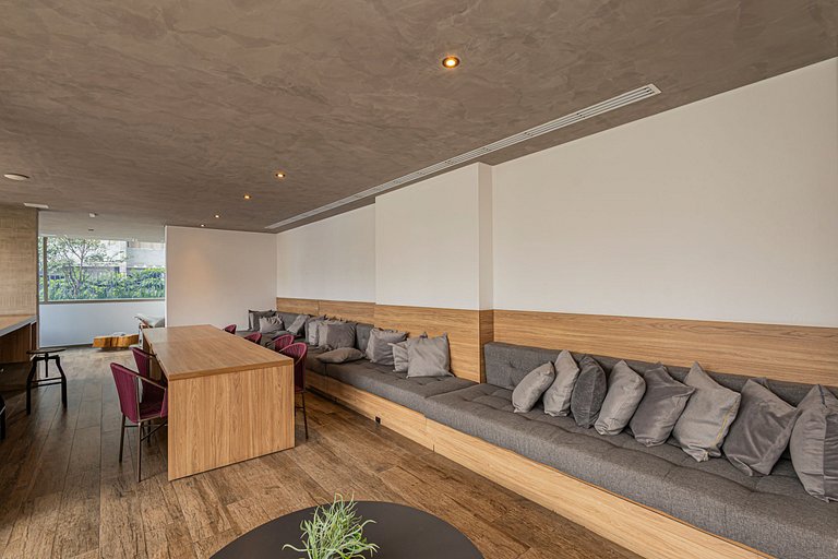 Studio 810 Completo e Aconchegante com Sofá-cama