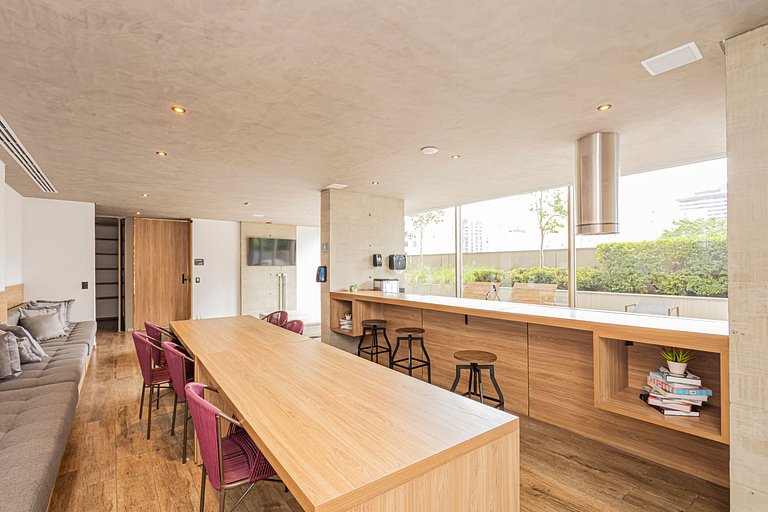 Studio 810 Completo e Aconchegante com Sofá-cama