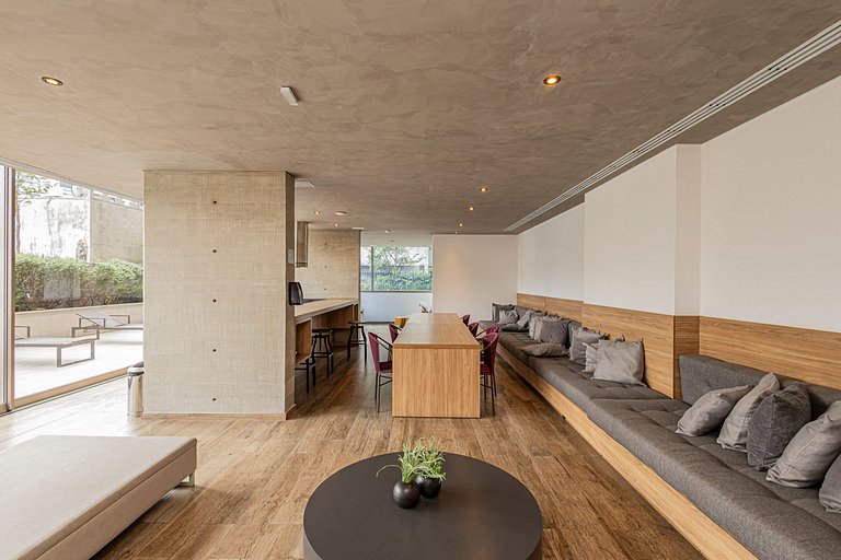 Studio 810 Completo e Aconchegante com Sofá-cama