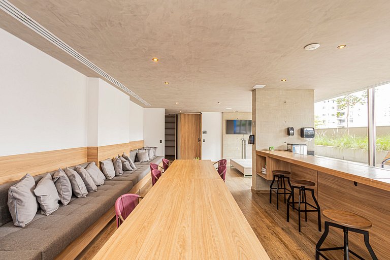 Studio 810 Completo e Aconchegante com Sofá-cama