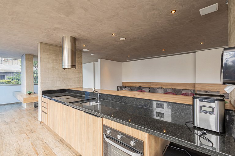 Studio 810 Completo e Aconchegante com Sofá-cama