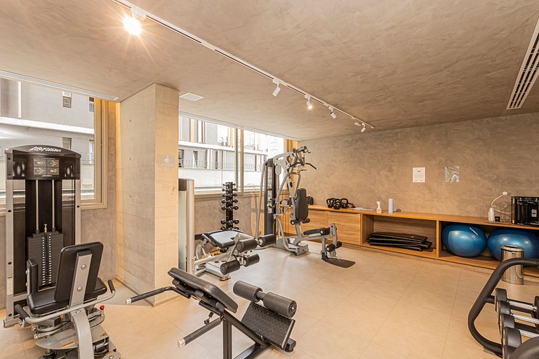 Studio 810 Completo e Aconchegante com Sofá-cama