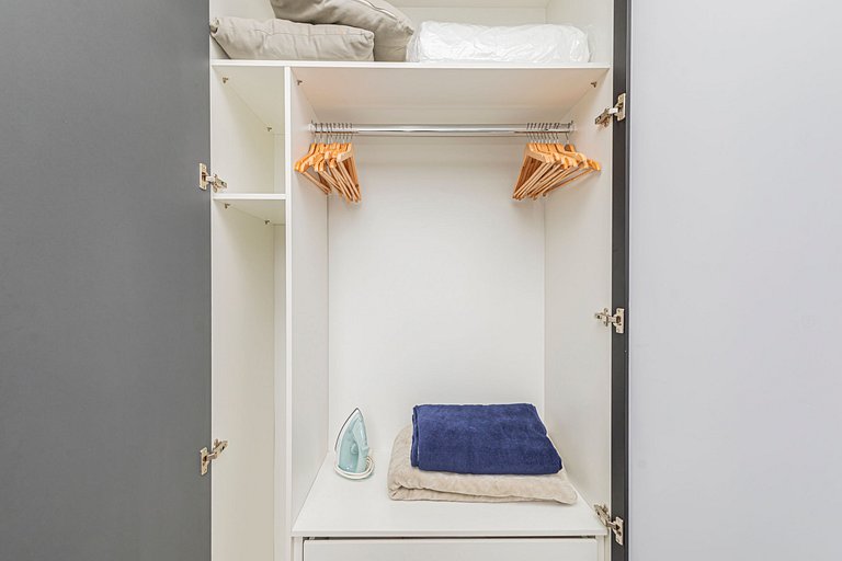 Studio 810 Completo e Aconchegante com Sofá-cama