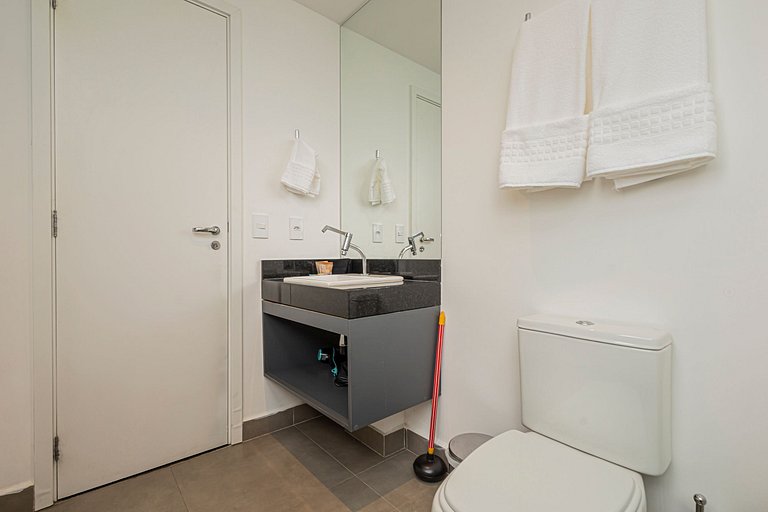 Studio 810 Completo e Aconchegante com Sofá-cama