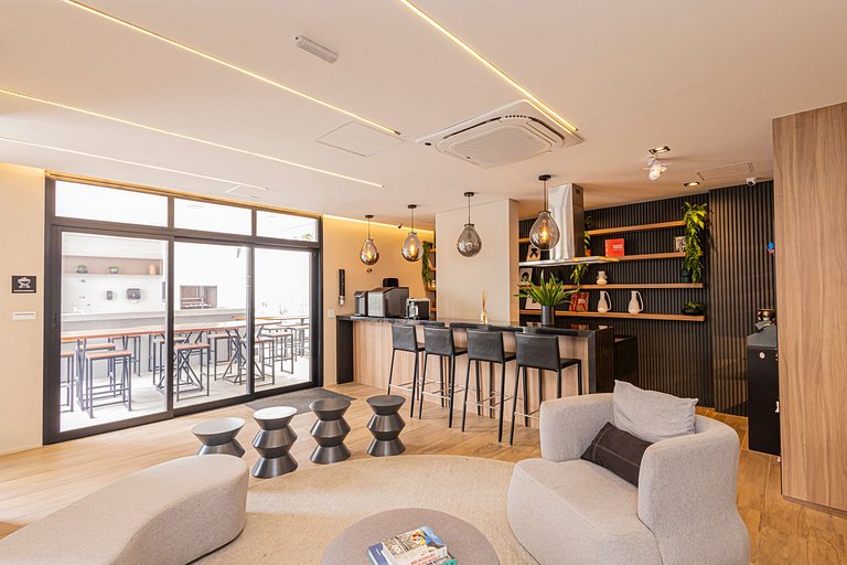 Studio 1402 Pinheiros Completo Luxo